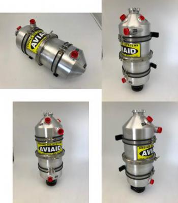 3.0 Gal 7.5" x 19" Dry Sump Oil Tank