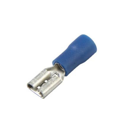 Vinyl-Insulated Push-On Terminals 16-14 Ga (100 Pieces)