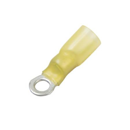 Heat Shrink & Crimp Ring Terminals 12-10 Ga (10 Pieces)