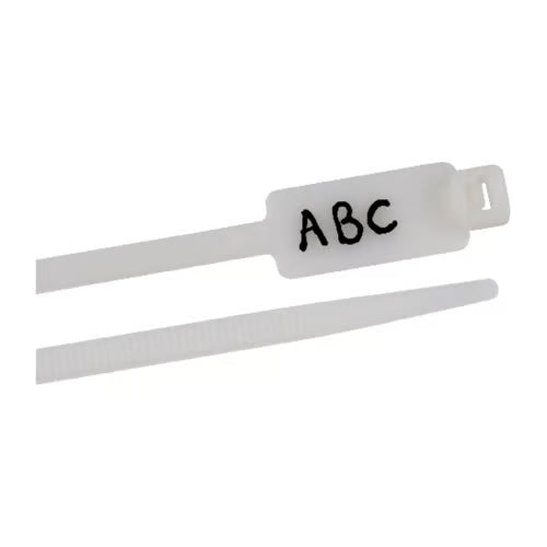 8" Gardner Bender Identification Cable Ties (100 Pack)