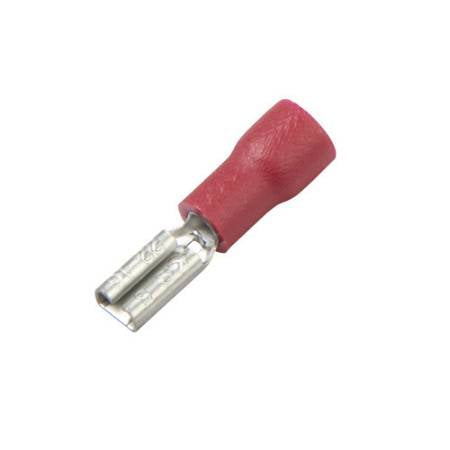 Vinyl-Insulated Push-On Terminals 22-18 Ga (100 Pieces)