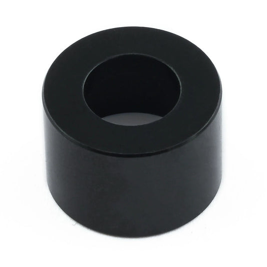 (25 pack needs pricing) Aluminum Spacer Black 3/4" OD x 3/8" ID x Choose Your Length, Round Spacer Unthreaded Standoff Bushing