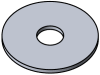 Metric Fender Washers Steel Black Oxide