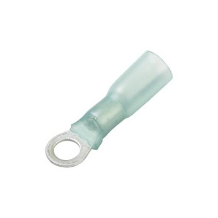 Heat Shrink & Crimp Ring Terminals 16-14 Ga (10 Pieces)