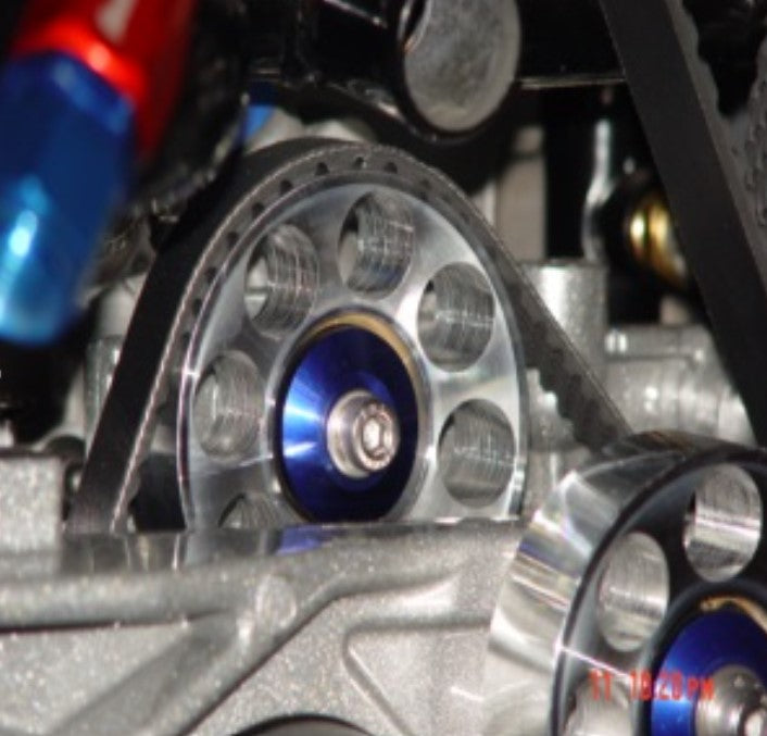 Idler Pulley Bolt Kit W/ Anodized Washer