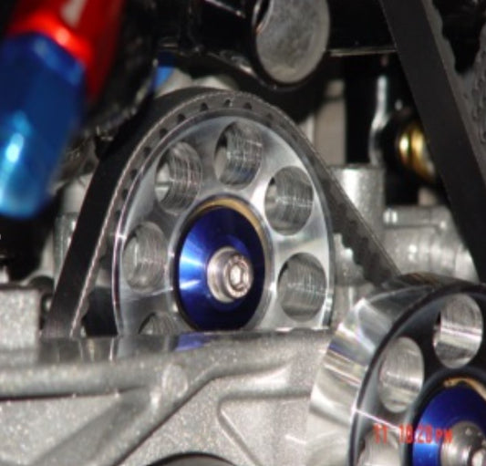Idler Pulley Bolt Kit W/ Anodized Washer