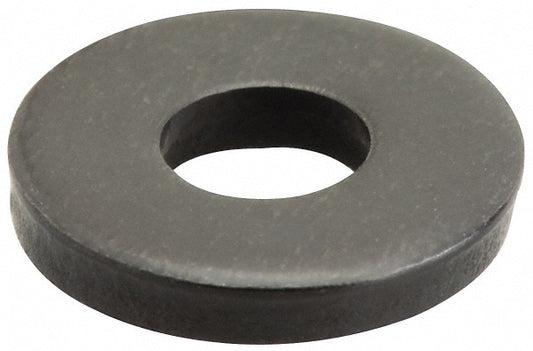M6 Screw Standard Flat Washer: Case Hardened Steel Black Oxide Finish