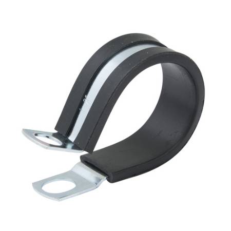 Zinc Plated Steel Loom Clamps 1/4" - 7/8" Diameter, 1/2" Width (Pack of 100)