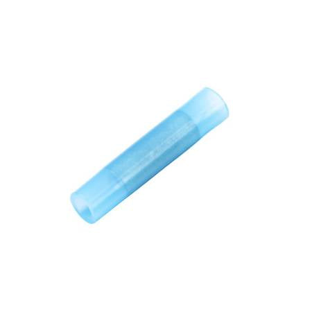 Clear Nylon-Insulated Butt Connectors - Solid Barrel