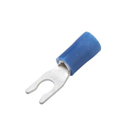 Vinyl-Insulated Locking Spade Terminals 16-14 Ga (100 Pieces)