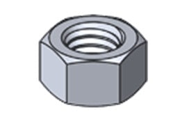 Metric Hex Nut Stainless Steel 18-8 (A-2)